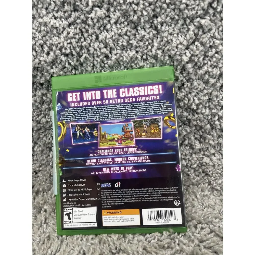 Xbox sega genesis